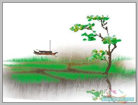 妙用Photoshop制作水彩画的简单方法