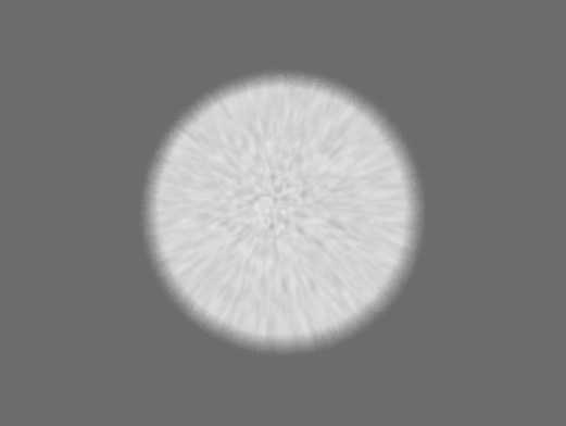‘photoshop利用滤镜及涂抹工具快速制作灰白色毛毛球‘