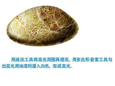 ‘ps利用纹理素材制作逼真的石块和手镯‘