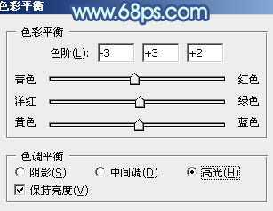 ‘ps利用通道替换为树林中人物调出唯美的蓝红色‘