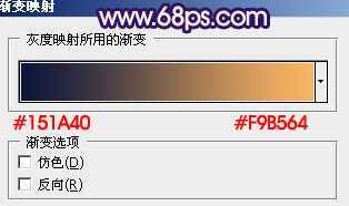 ‘Photoshop制作古典暗蓝色外景美女婚片‘