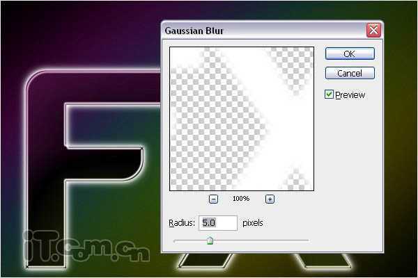 ‘Photoshop打造彩色烟雾装饰的潮流字‘