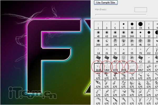 ‘Photoshop打造彩色烟雾装饰的潮流字‘