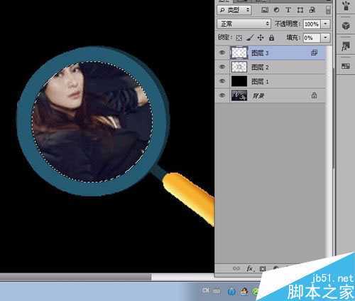‘基于Photoshop怎么制作放大镜看照片gif动画效果‘