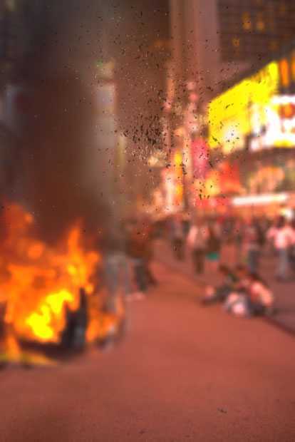 ‘PS合成超炫的超级英雄动作片电影海报‘