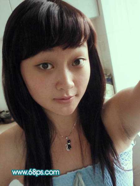‘Photoshop将手机照片转为淡紫色轻手绘效果‘