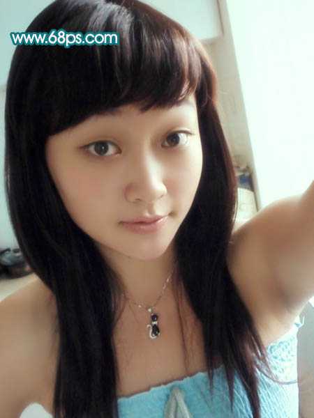 ‘Photoshop将手机照片转为淡紫色轻手绘效果‘