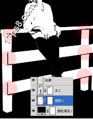 ‘photoshop将美女图片打造出卡通漫画小说效果‘