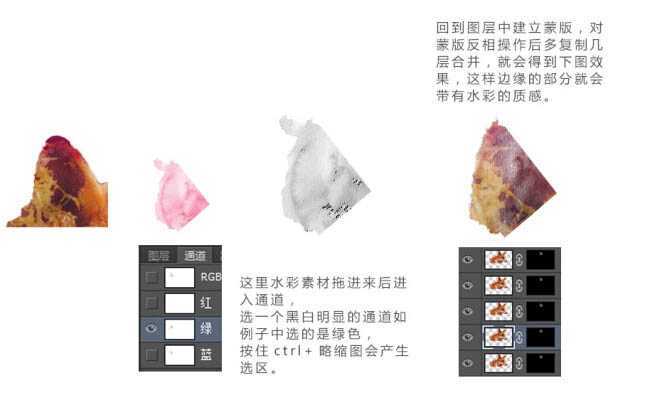 ‘Photoshop制作精美的水彩狐狸头像‘