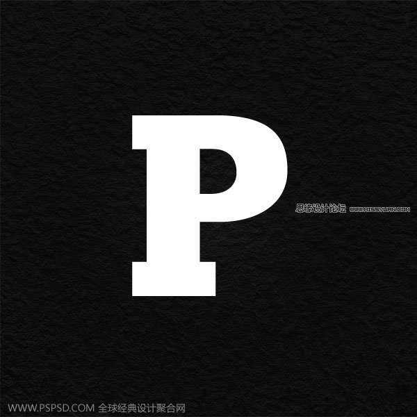 ‘Photoshop下由水纹构成的边框字制作方法‘