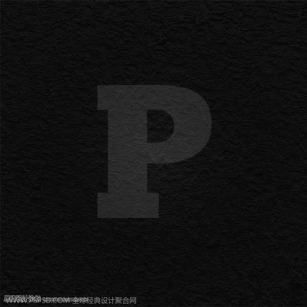 ‘Photoshop下由水纹构成的边框字制作方法‘