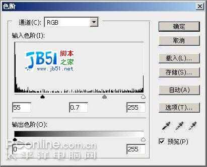 PhotoshopCS3制作火红的特效线框字(5)