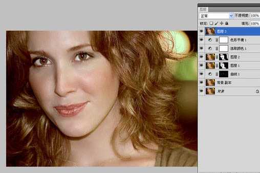 ‘photoshop利用通道选区快速为人物脸部消除斑点‘