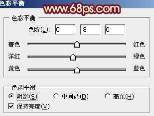 ‘Photoshop将树林美女图片调成甜美的青绿色‘