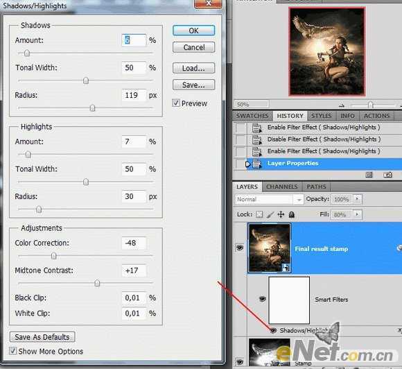 ‘photoshop合成打造出草地上部落美女战士效果教程‘