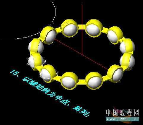 AutoCAD教程:轴承建模全过程_送给新手 脚本之家 CAD教程 技术分享