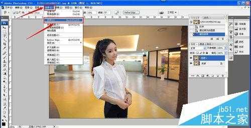 ‘PS打造人物照片背景虚化效果‘