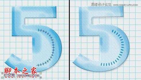 ‘Photoshop使用图层样式制作彩色纹理的艺术字教程‘
