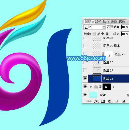 ‘Photoshop设计制作非常可爱的儿童节彩色卡通牙膏状立体字‘