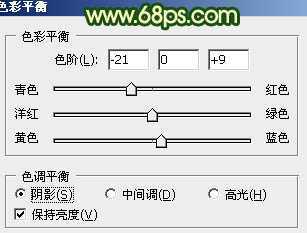 ‘Photoshop将外景人物图片调成甜美的暗绿色‘