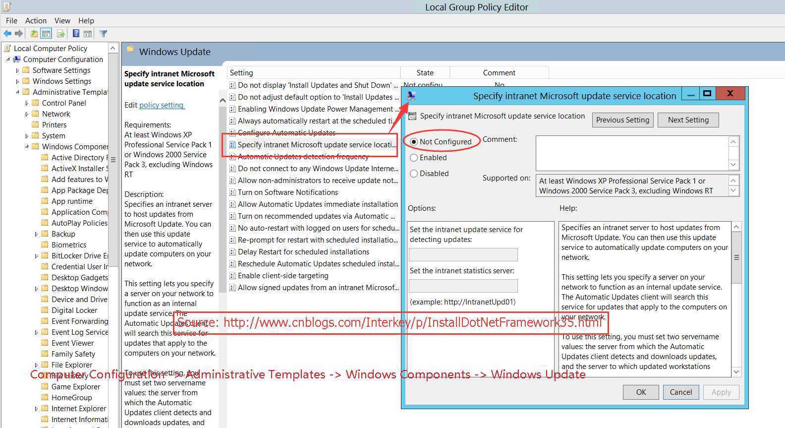 InstallDotNetFramework35