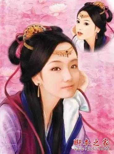 ‘用PS给古装美女照片换脸的方法‘