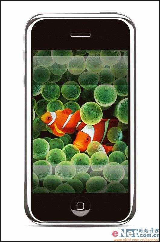 望眼欲穿Photoshop设计超绚丽iPhone(4)