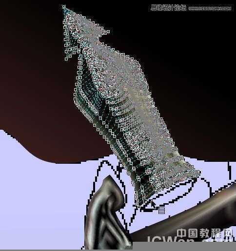 CorelDRAW巧用网格工具绘制恶魔谷插画,