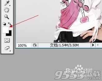 ‘ps把两张杨幂写真图片合成一张图解‘