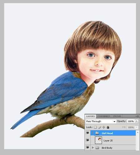 ‘photoshop合成超可爱的奇幻卡通画‘
