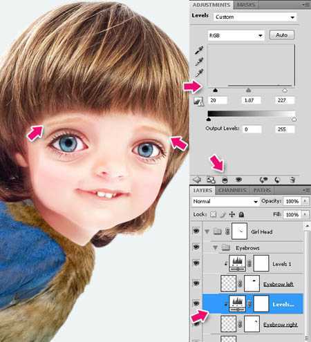 ‘photoshop合成超可爱的奇幻卡通画‘