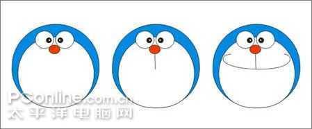 CDR教程：用CDR绘制可爱的叮当 脚本之家 CorelDraw实例教程