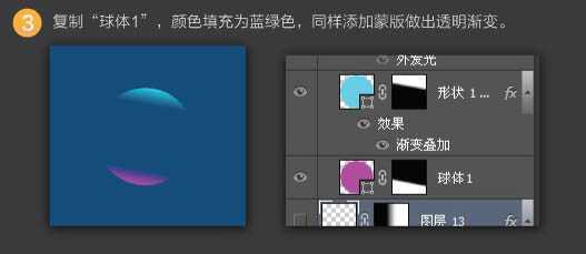 ‘Photoshop设计制作出漂亮的彩色泡泡立体图标‘