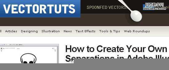 VECTORTUTS - screen shot.