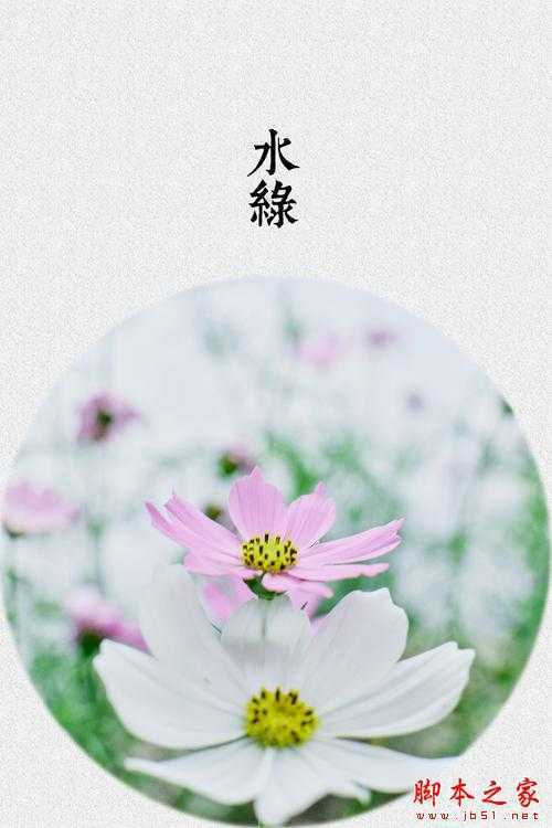 ‘Photoshop制作色谱花卉主题作品教程‘
