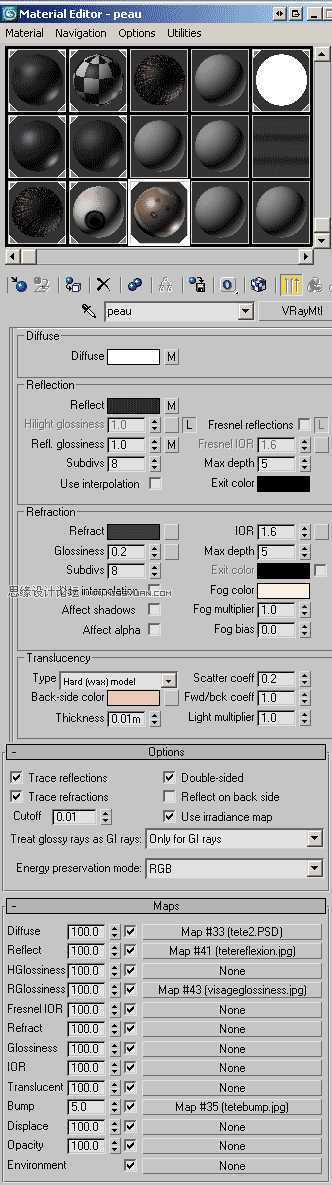3ds Max制作一个非常漂亮的美女,PS教程,思缘教程网