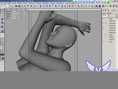 MAYA漂亮女人建模教程 脚本之家 MAYA建模教程