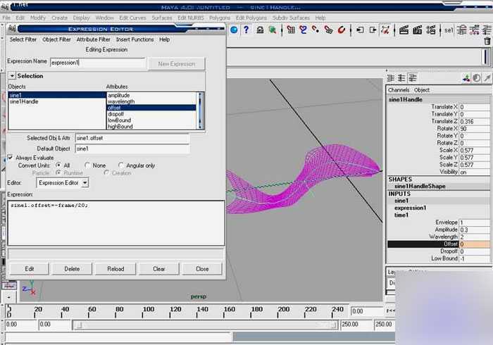 MAYA8.5粒子系统打造鱼群教程 脚本之家 MAYA角色动画教程