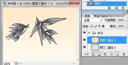 ‘使用photoshop手工绘制花朵教程‘