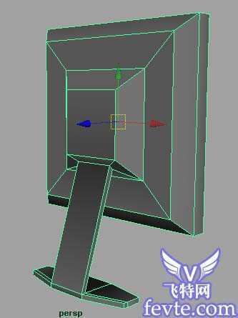 Maya建模教程，LCD显示器建模 脚本之家 MAYA建模教程