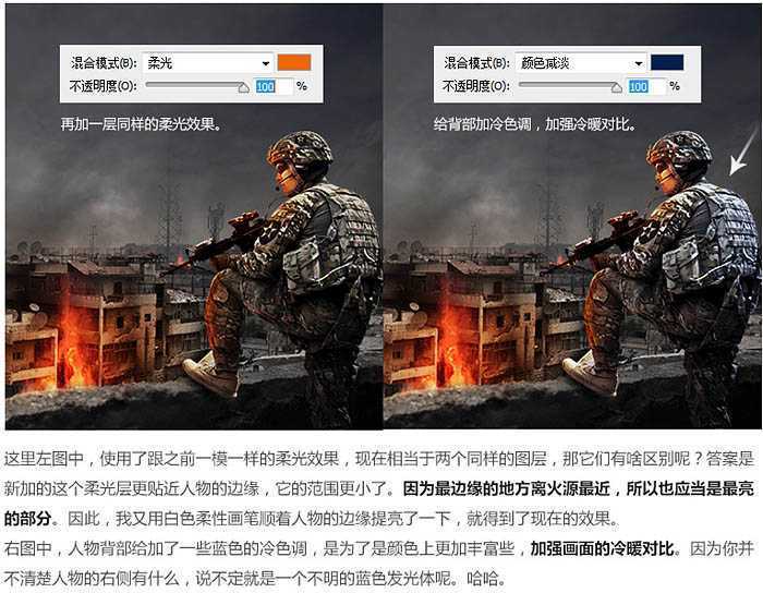 ‘Photoshop合成残酷的战争电影海报‘