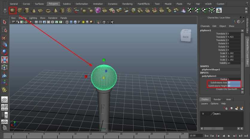 MAYA制作逼真麦克风 脚本之家 MAYA建模教程 技术分享