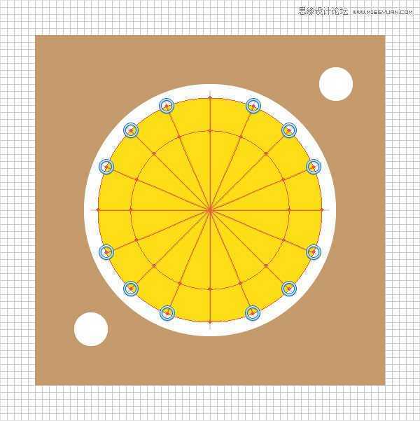 Illustrator创建立体风格的黑胶唱机图标,破洛洛