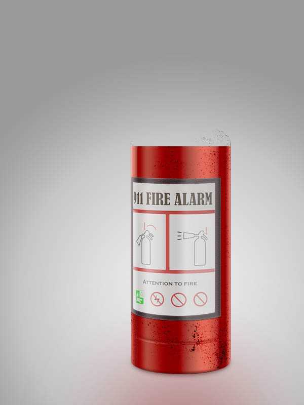 ‘Photoshop快速制作灭火器技巧(全过程)‘