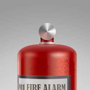 ‘Photoshop快速制作灭火器技巧(全过程)‘