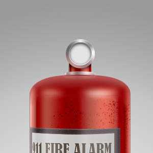 ‘Photoshop快速制作灭火器技巧(全过程)‘