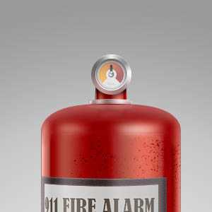 ‘Photoshop快速制作灭火器技巧(全过程)‘