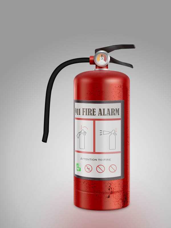 ‘Photoshop快速制作灭火器技巧(全过程)‘