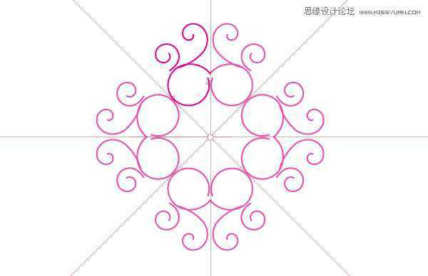 Illustrator绘制典雅时尚的欧式立体花纹,PS教程,思缘教程网