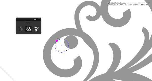Illustrator绘制典雅时尚的欧式立体花纹,PS教程,思缘教程网